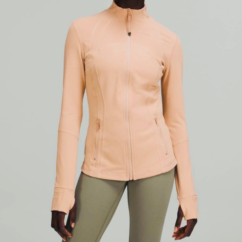 NWT! Lululemon pink clay define jacket